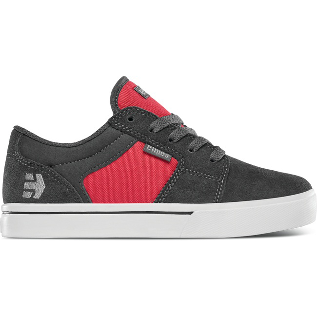 Etnies BARGE LS Skate Sko Barn , Rød/Grå Q713